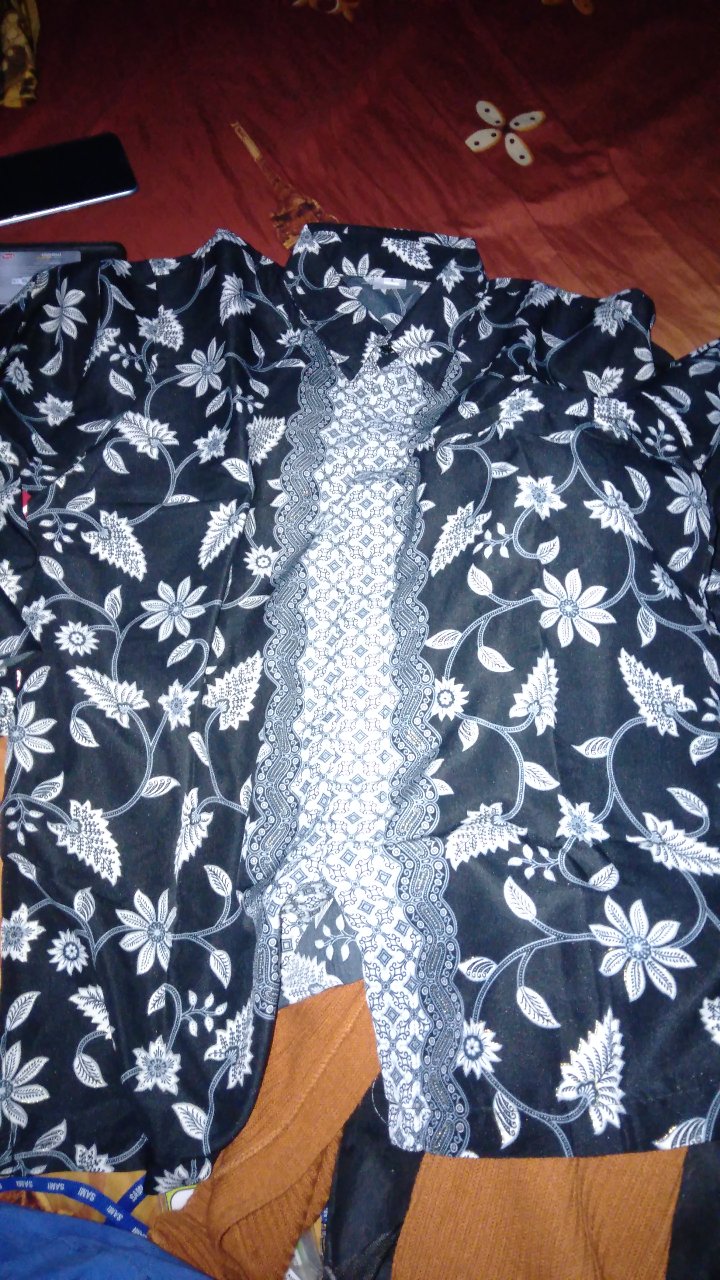 Couple Batik / Batik Sarimbit /kemjeja Batik /rok Plisket /rok Duyung /rok Lilit Motif Melati Silver