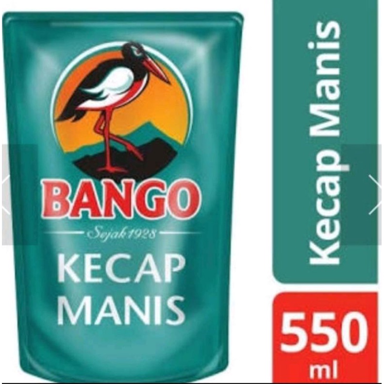 

Kecap Bango Refil 550 ml /Kecap Manis Bango