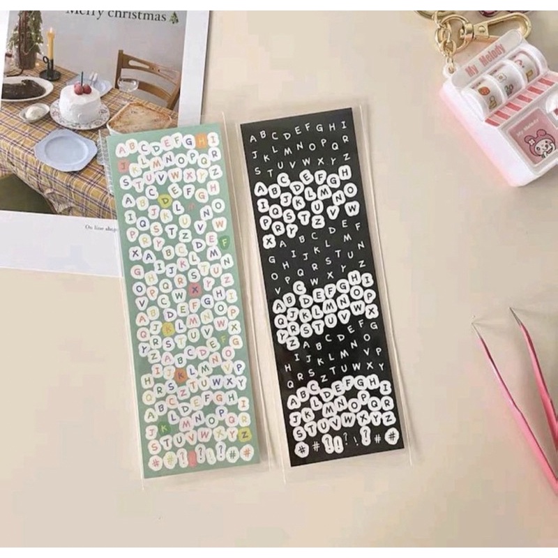 

1pc Mini Alphabet Stiker