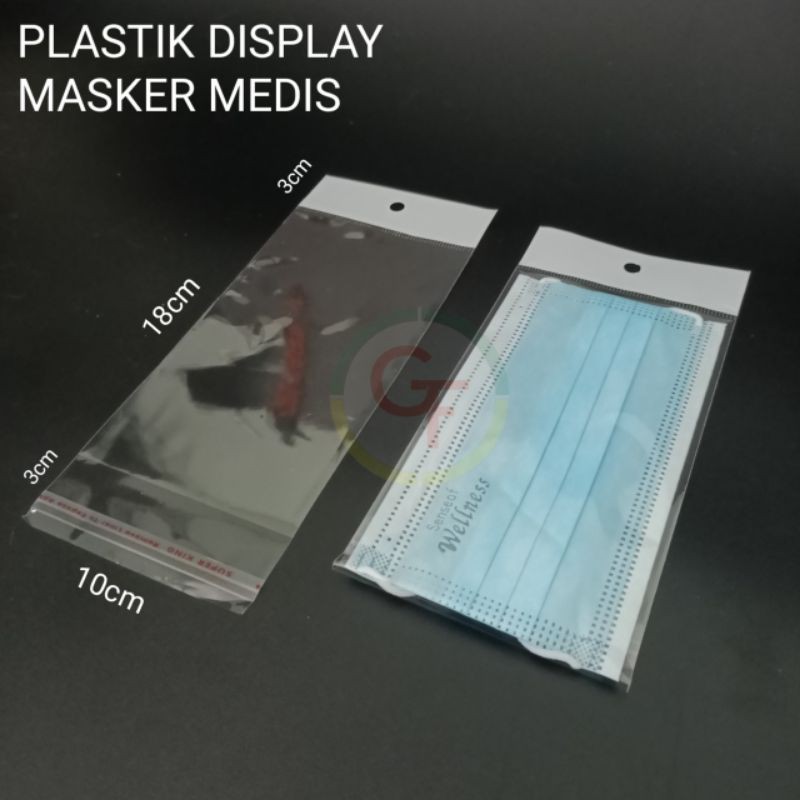 PLASTIK MASKER MEDIS (OPP PLONG)