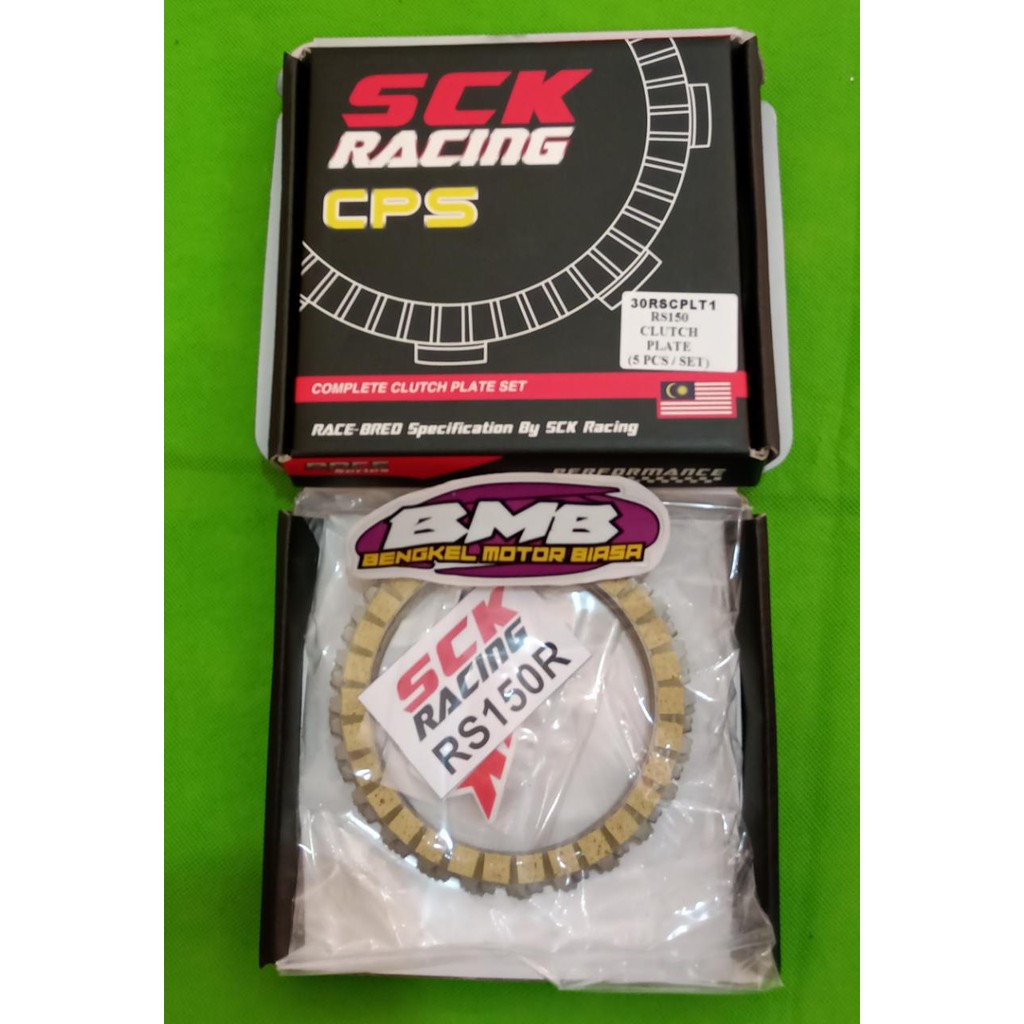 CLUTCH PLATE KAMPAS KOPLING SONIC GTR RS150 5PCS SCK RACING