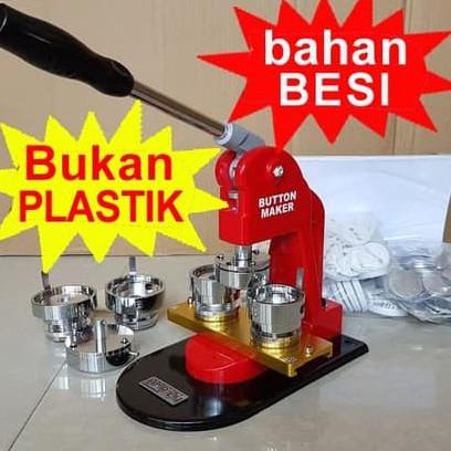 Yang Dicari] Paket Alat Press Pin Harizo - Mesin Bikin Pin Gantungan Kunci Ganci