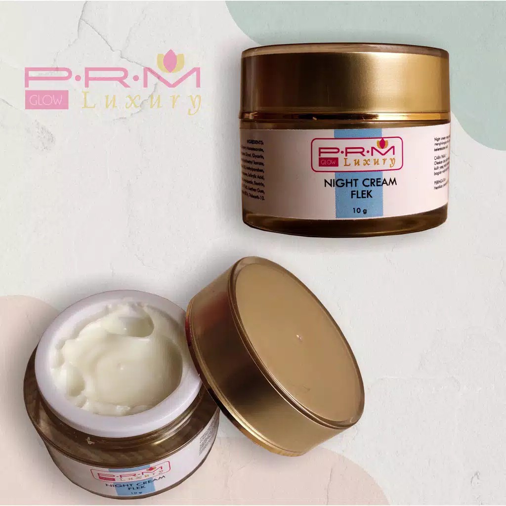 Night cream glow luxury FLEK/Cream malam flek/Cream malam flek glow
