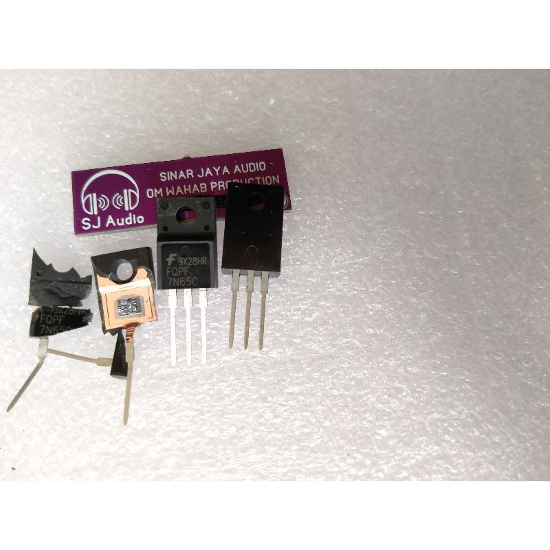 mosfet FQPF/ON 7n65 7n65c