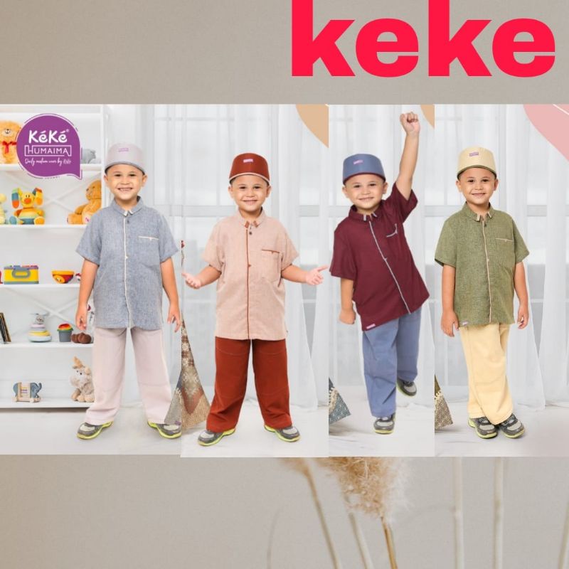 SARIMBIT KELUARGA KEKE SRH 01 KEKE HUMAIMA / KOKO ANAK / GAMIS ANAK KEKE