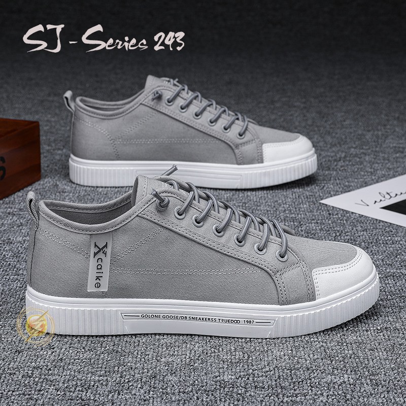 [OOS] Sepatu Sneakers Pria Casual Santai Kualitas Import Premium - 243