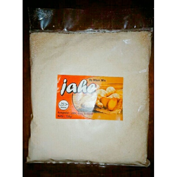 

Jahe Bubuk Murni 200gram / Ginger powder / Jahe Merah & Jahe Emprit Bubuk Siap Seduh