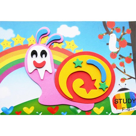 

Sticker 3D EVA Prakarya Tempel Anak Ukuran Kecil EK014
