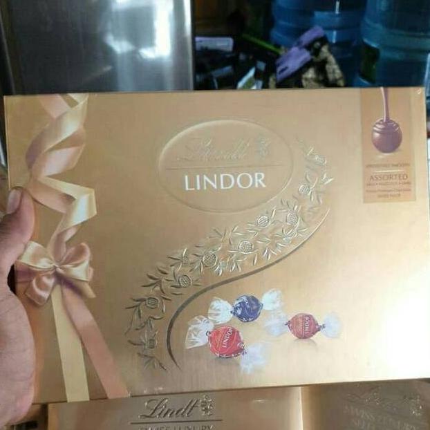 

LINDOR BOX-COKELAT IMPORT GIFT LINDT COKLAT CHOCOLATE ASSORTED DC51C1215