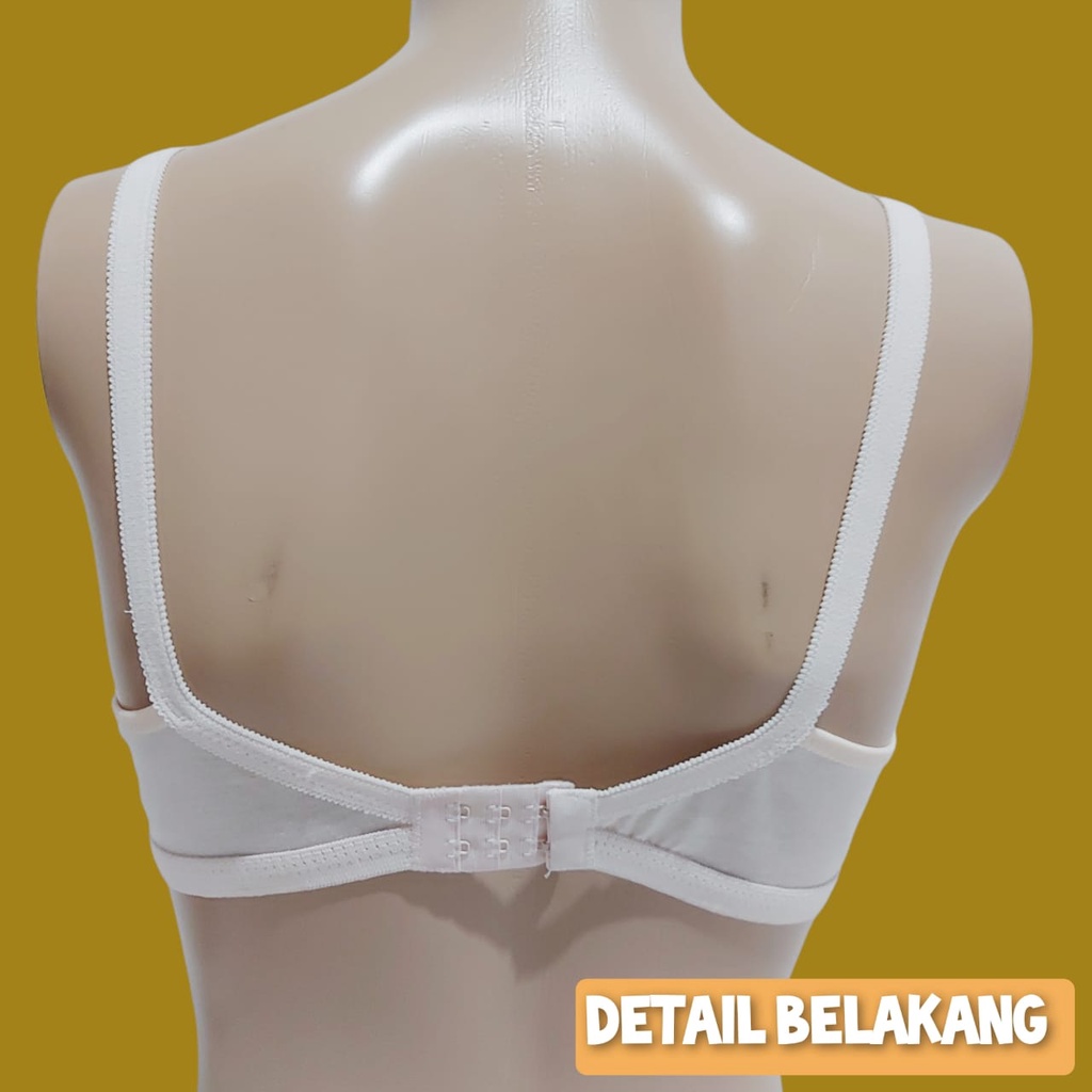 SPORT BRA JUMBO TANPA KAWAT SIZE 40 42 Bh Wanita Tanpa Kawat Kutang Ibu Bra Cewek 40 42 Kait 2