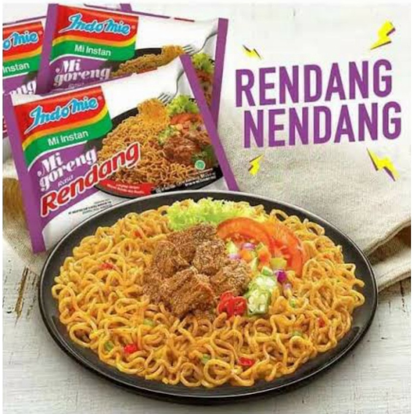 INDOMIE GORENG RENDANG 91GR HALAL FRIED NOODLE