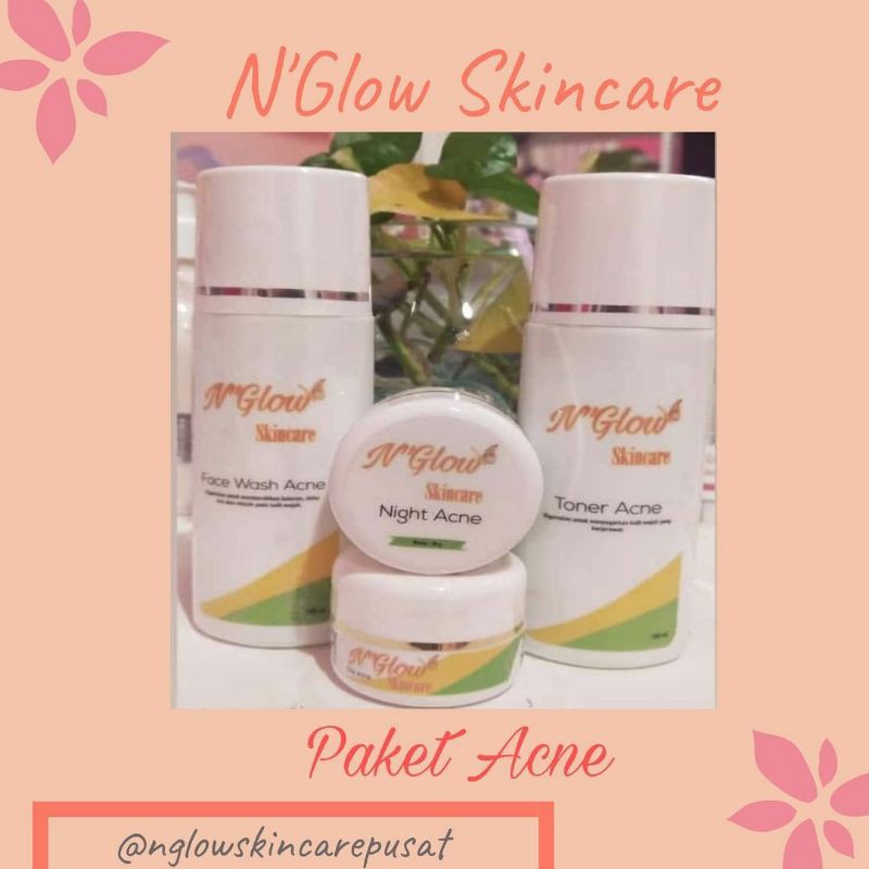 N'Glow skincare acne
