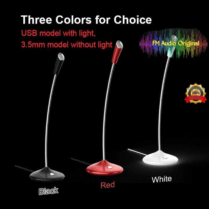 Jual FM Audio Original / Studio Stereo Recording Microphone 360 Degree