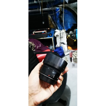 lensa fix 50mm canon stm