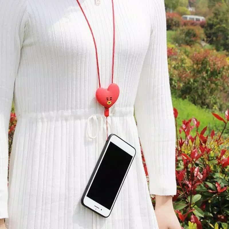 GANTUNGAN HP BTS LANYARD STRAP KPOP KEYCHAIN SMARTPHONE