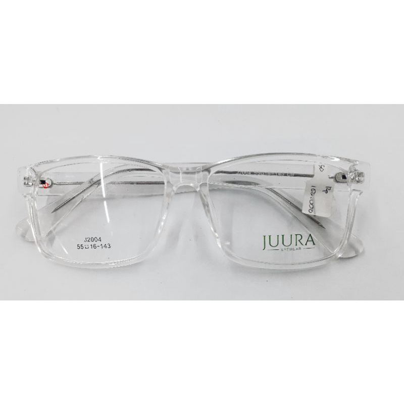 Kacamata Juura Unisex Full Frame J2004 Col.9 (Transparan)