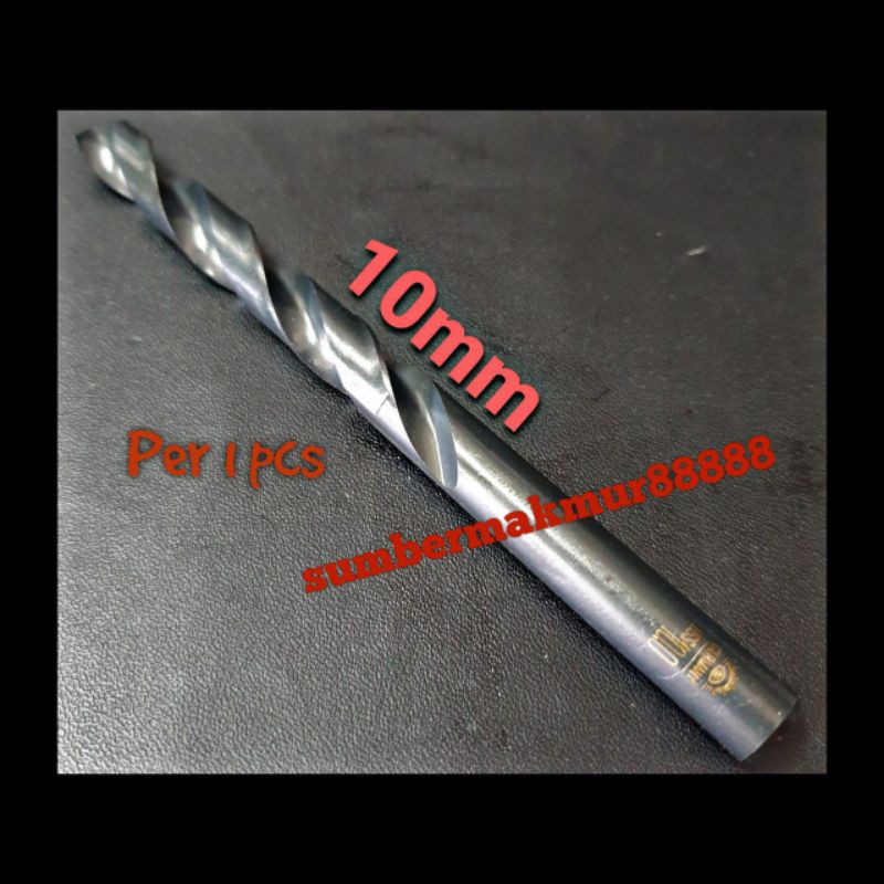 Mata bor besi 10mm tjap mata