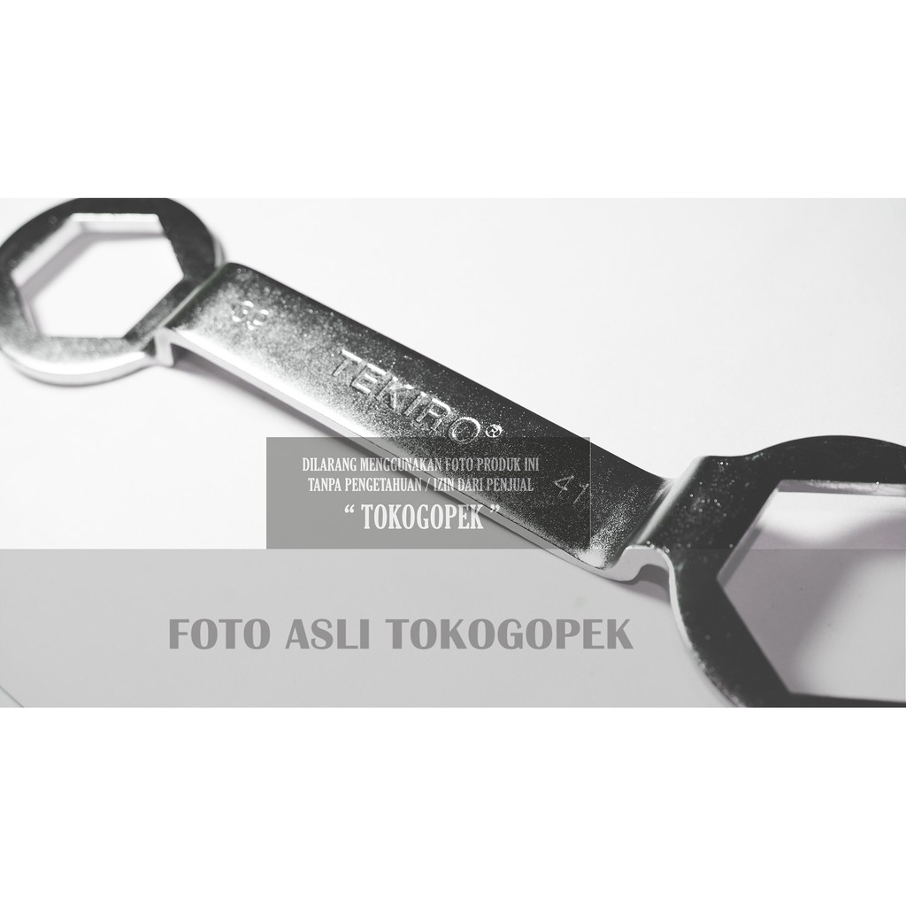 TEKIRO WR-CN1456 COUPLING NUT WRENCH - KUNCI BLOK MESIN 39x41 MM