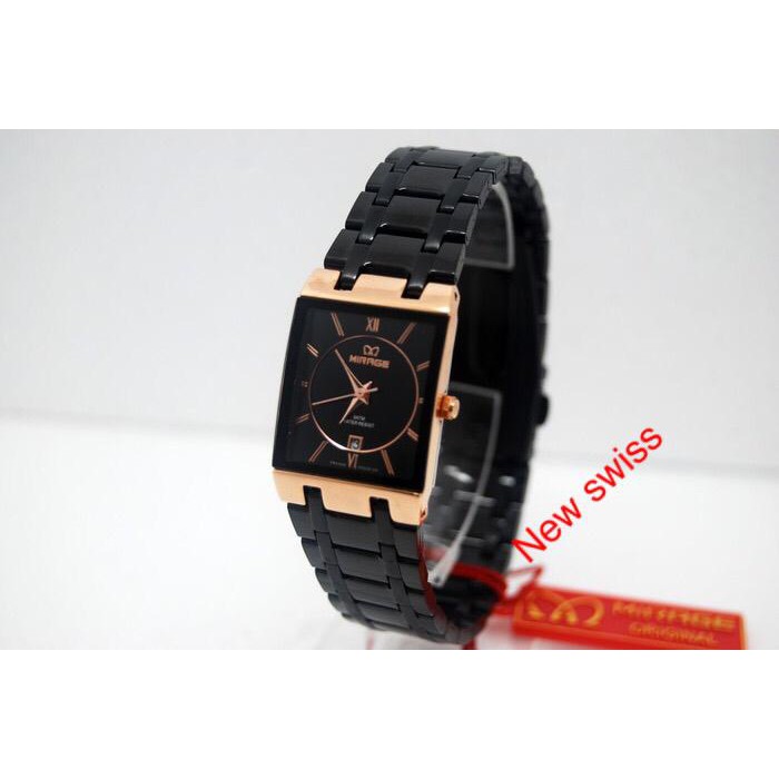 Promo NEW SWISS JAM TANGAN MIRAGE ORIGINAL PRIA DAN WANITA Limited