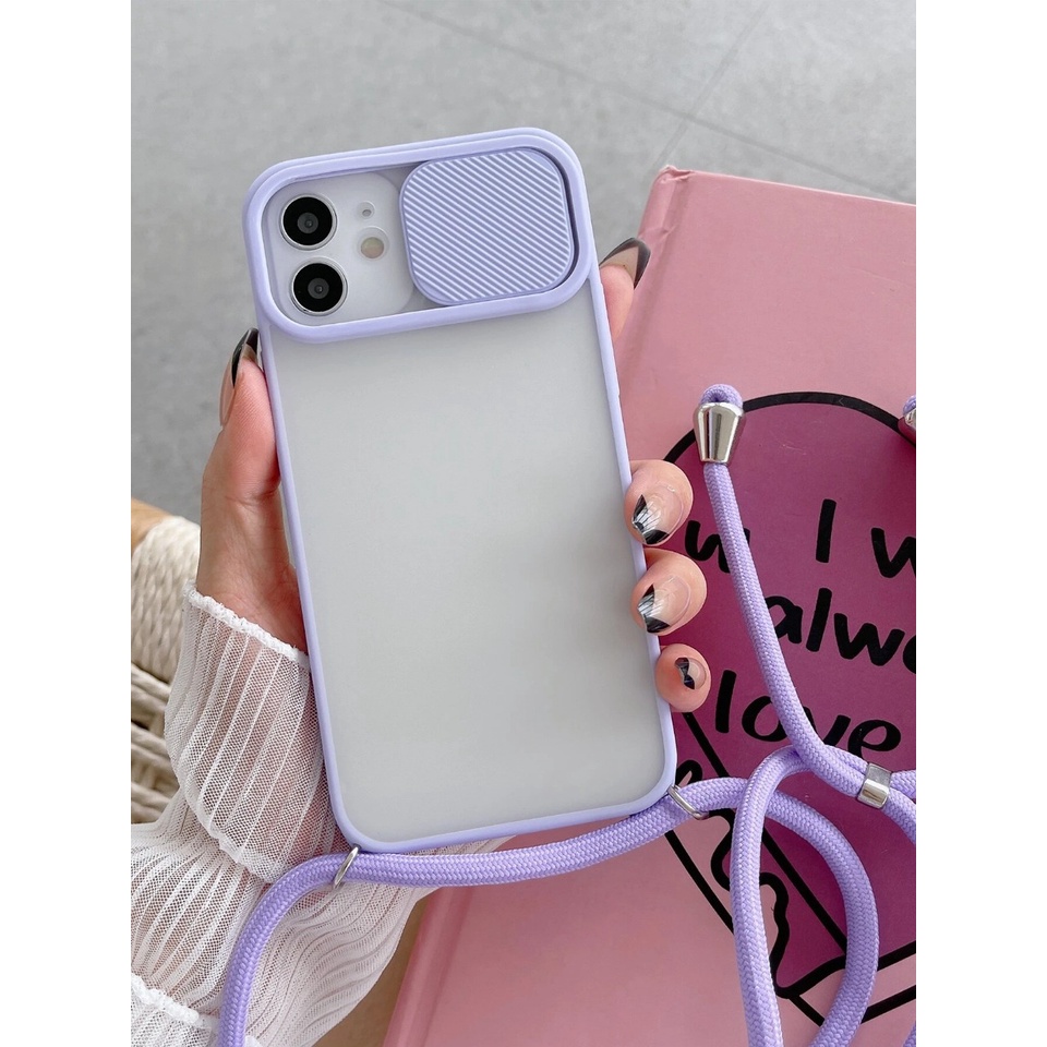 Case Dove Sliding Samsung A31 A21s Slide Kamera Tali Lanyard Casing HP Aksesoris Handphone HP OCEANMART OCEAN MART Murah Grosir