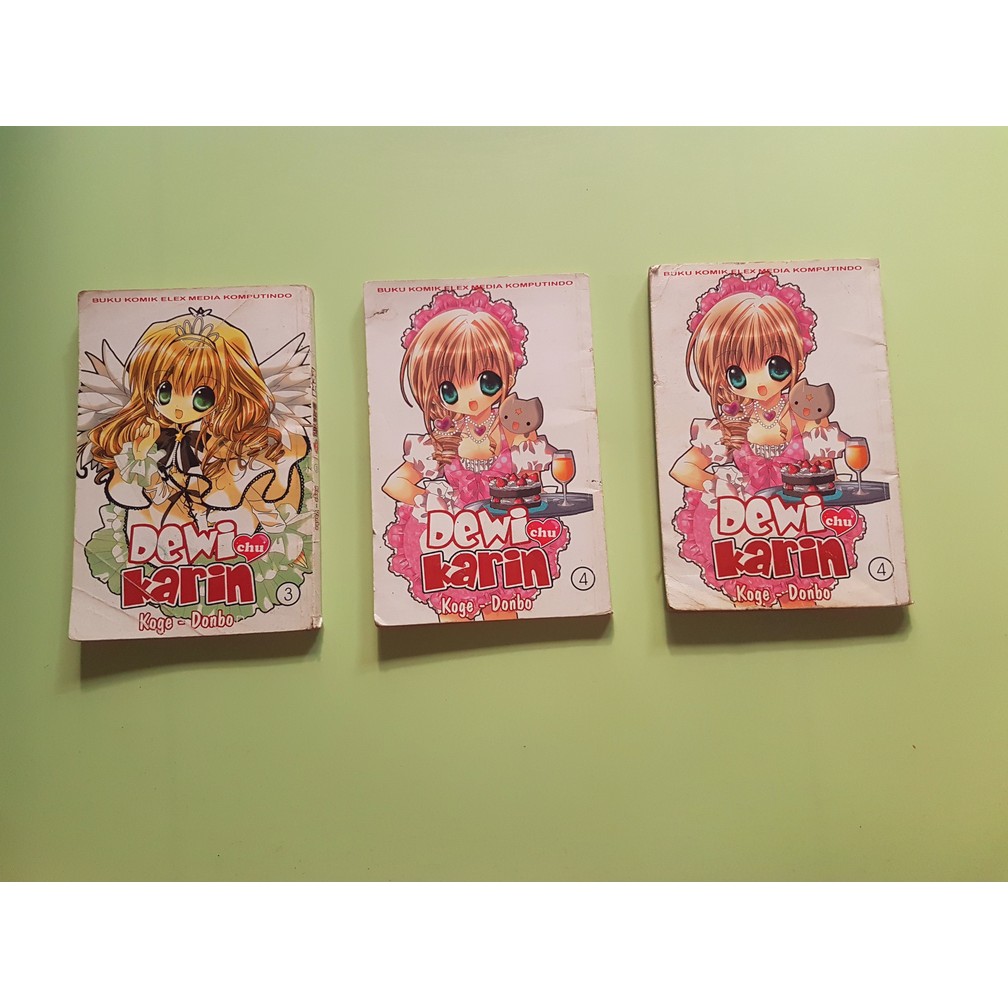 Komik Jepang Dewi Karin Chu (Original Bekas)