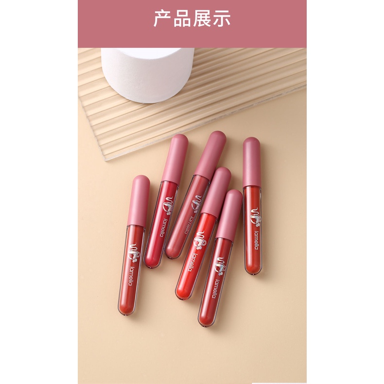 LAMEILA Lip Glaze matte lipstick anti air lipstick velpet lip gloss LS 1041