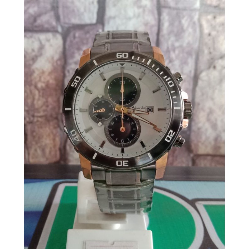 Alexandre christie 6473 AC6473 black rose gold