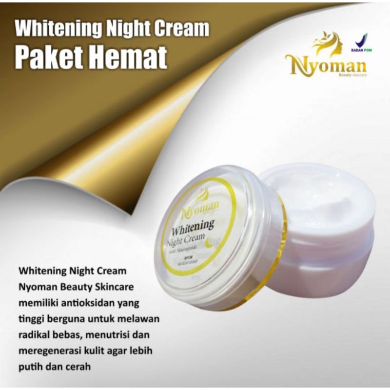 NIGHT CREAM HEMAT FARMA NYOMAN BEAUTY SKINCARE