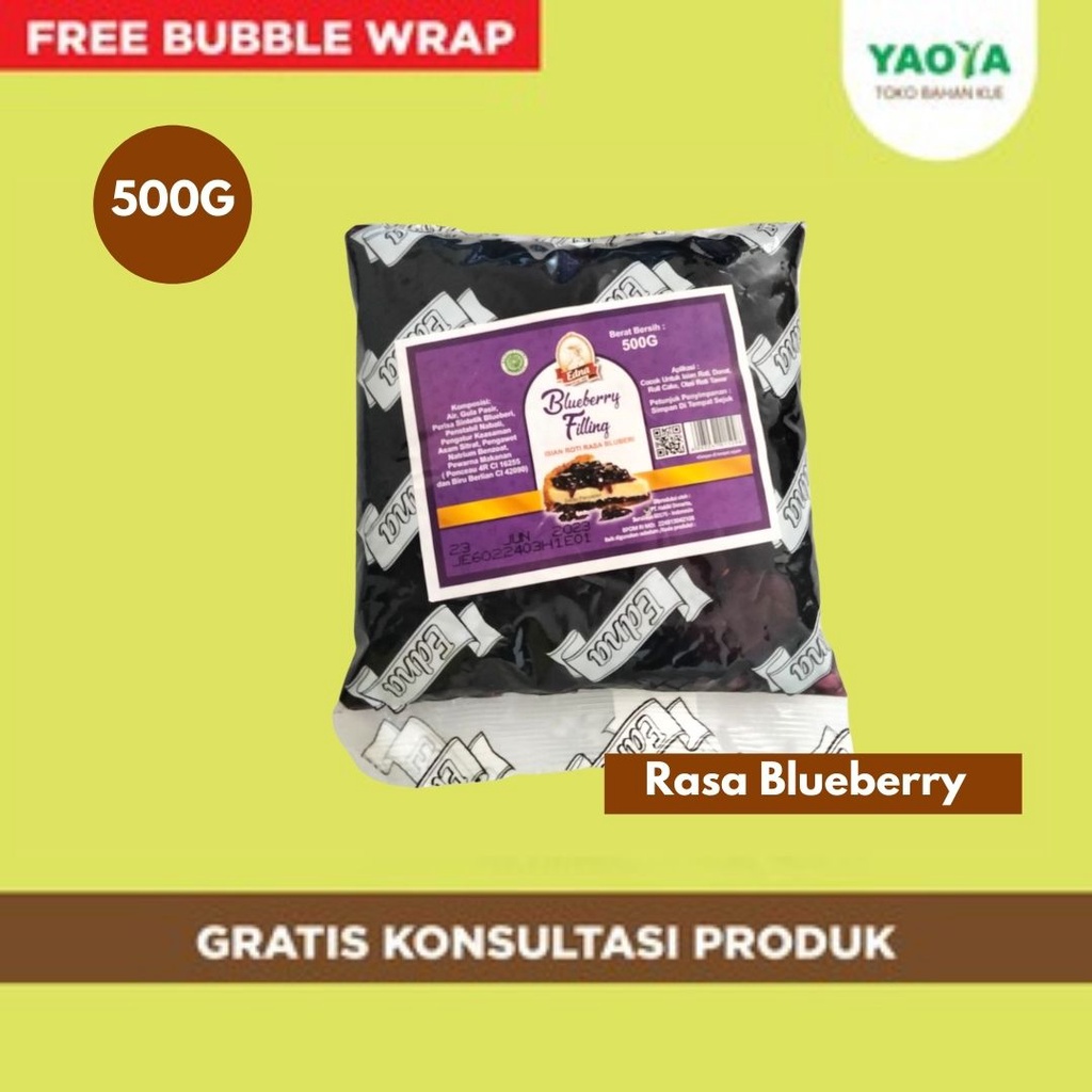 

EDNA FILLING 500G BLUEBERRY