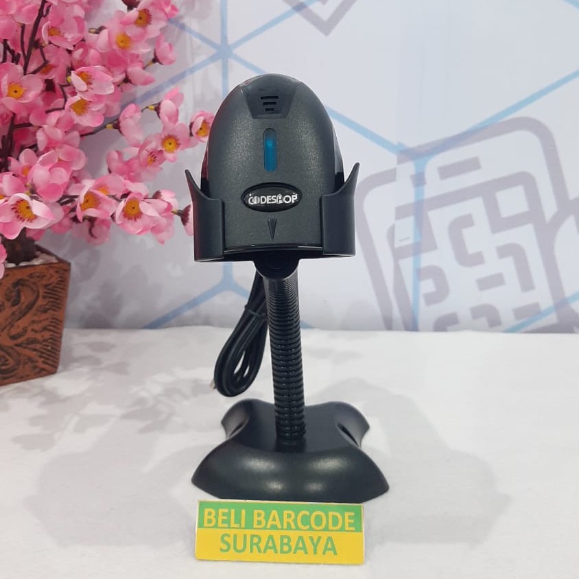 BARCODE SCANNER 1DIMENSI CODESHOP CD303 | CD 303 | CD-303 AUTO SCAN + STAND