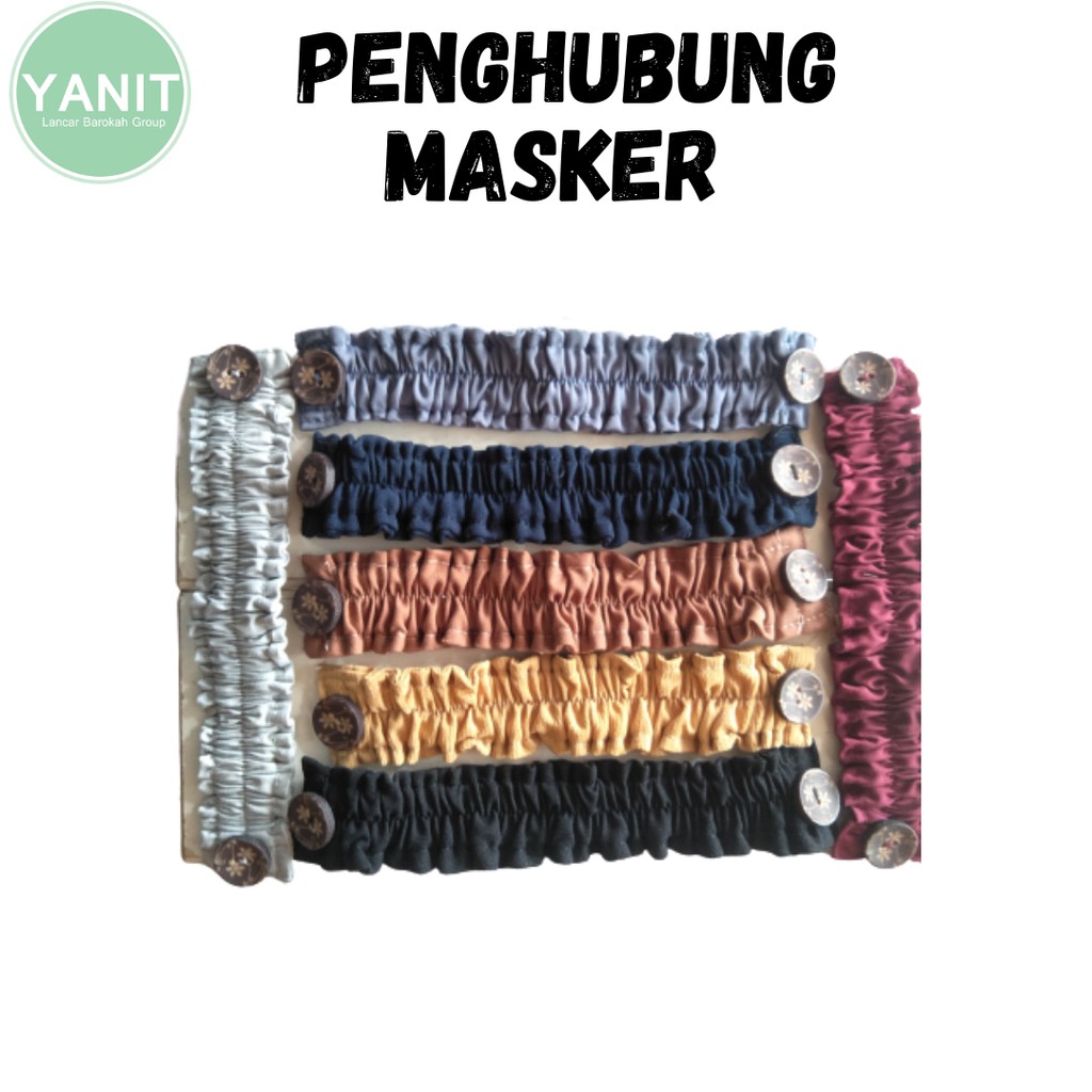 TALI KONEKTOR MASKER TALI PENGHUBUNG MASKER TALI KONEKTOR HIJAB