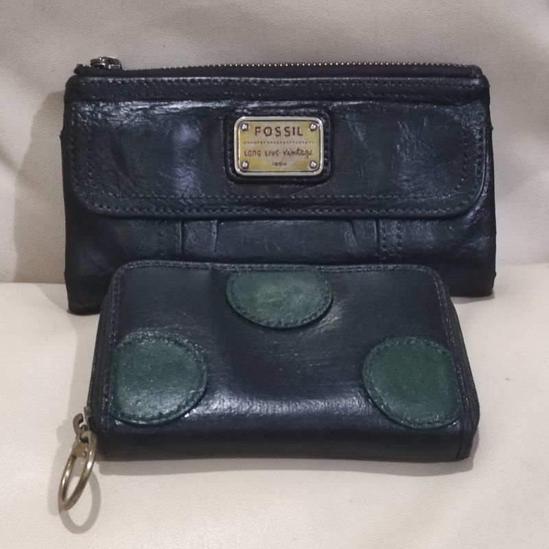 Dompet Fossil Emory Wallet Long Keyper Medium Wallet