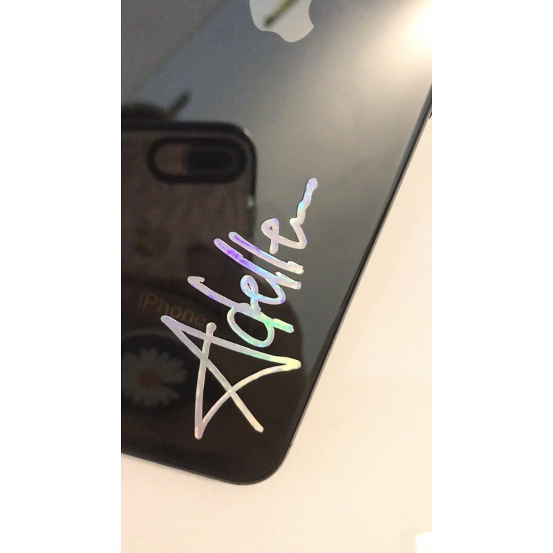 STICKER TANDA TANGAN SIGNATURE TTD HOLOGRAM CUSTOM