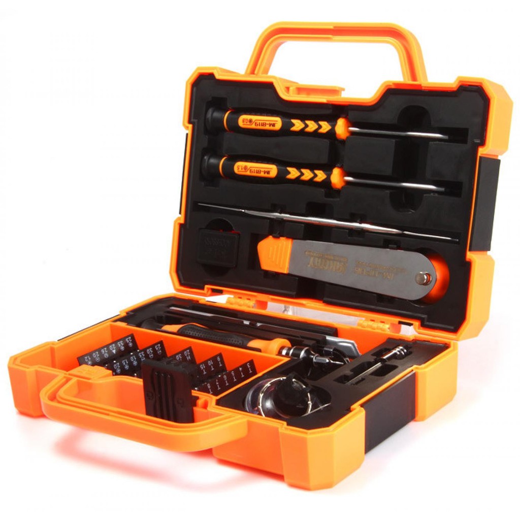 Obeng Set Jakemy 45 in 1 Precision Screwdriver Repair Tool Kit JM8139