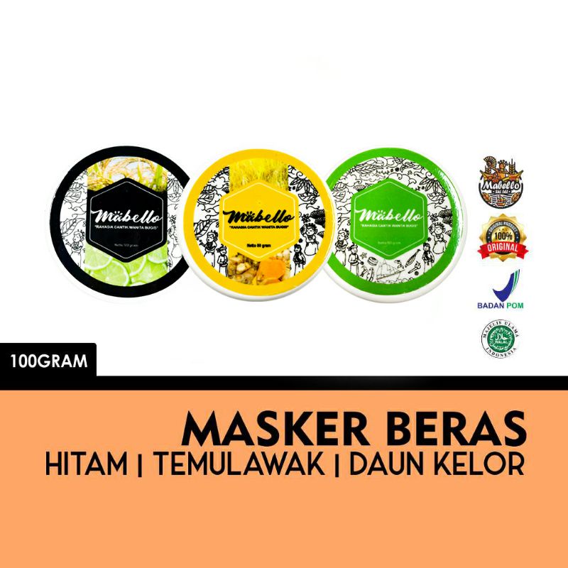 MABELLO MASKER WAJAH 100gram