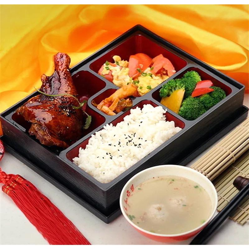 bento box lunch box japanese food container / bekal kotak tempat penyimpanan makanan serbaguna sushi catering / bekal makan portable set jepang