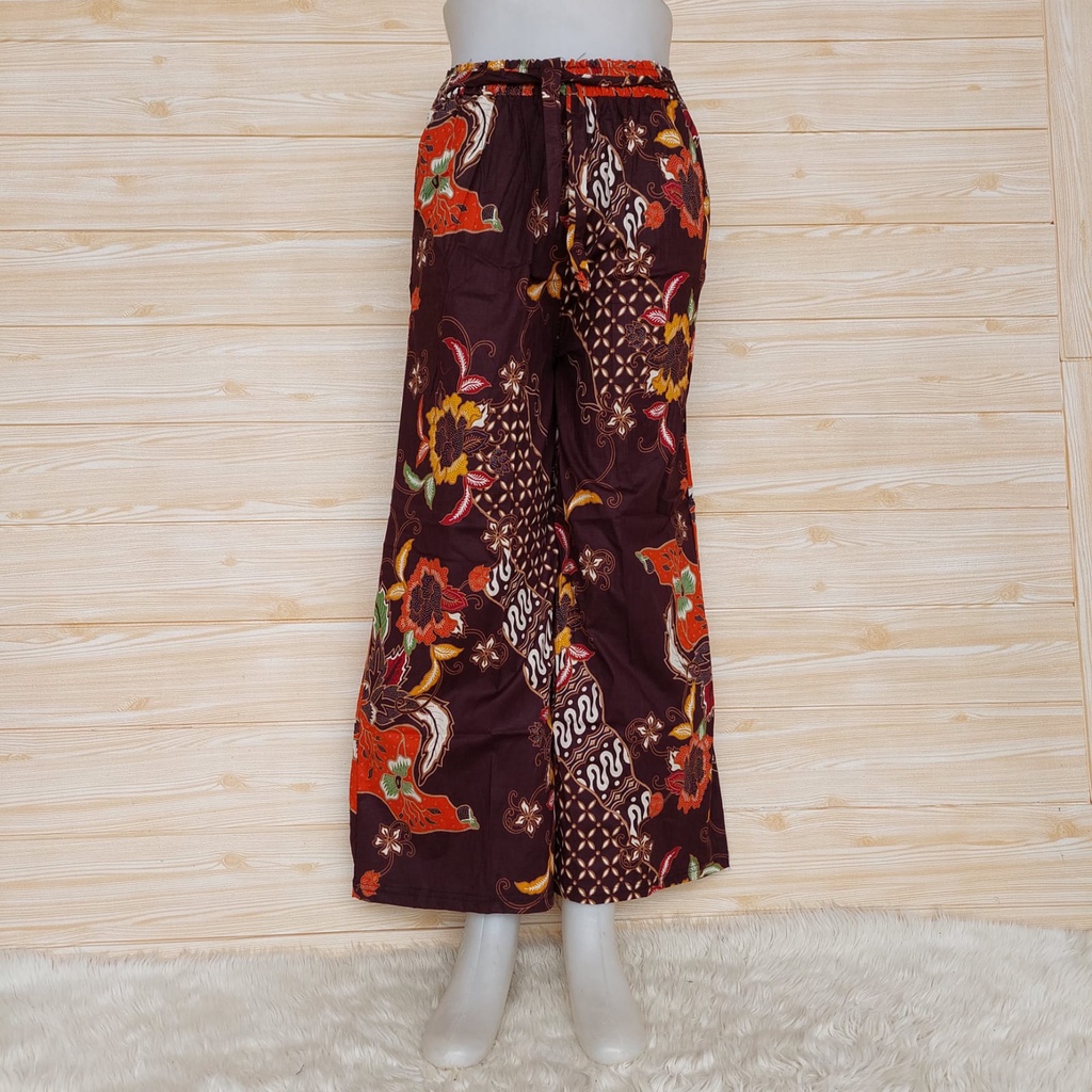 Kulot panjang katun motif keren-motif no.15