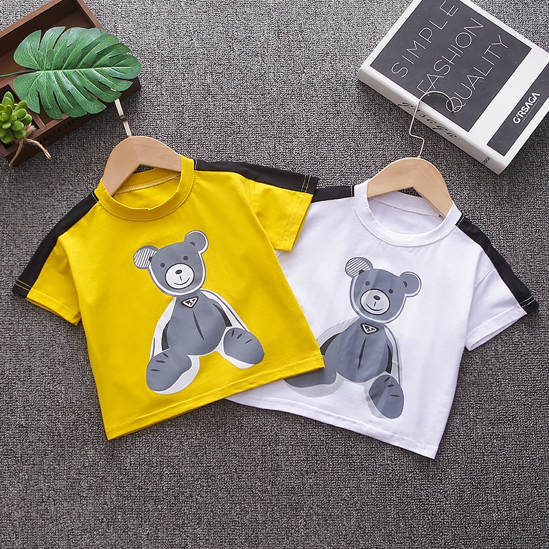 Baju Anak Laki Laki Setelan Kaos dan Celana 2in1 Fashion Anak korean Style Import COKA