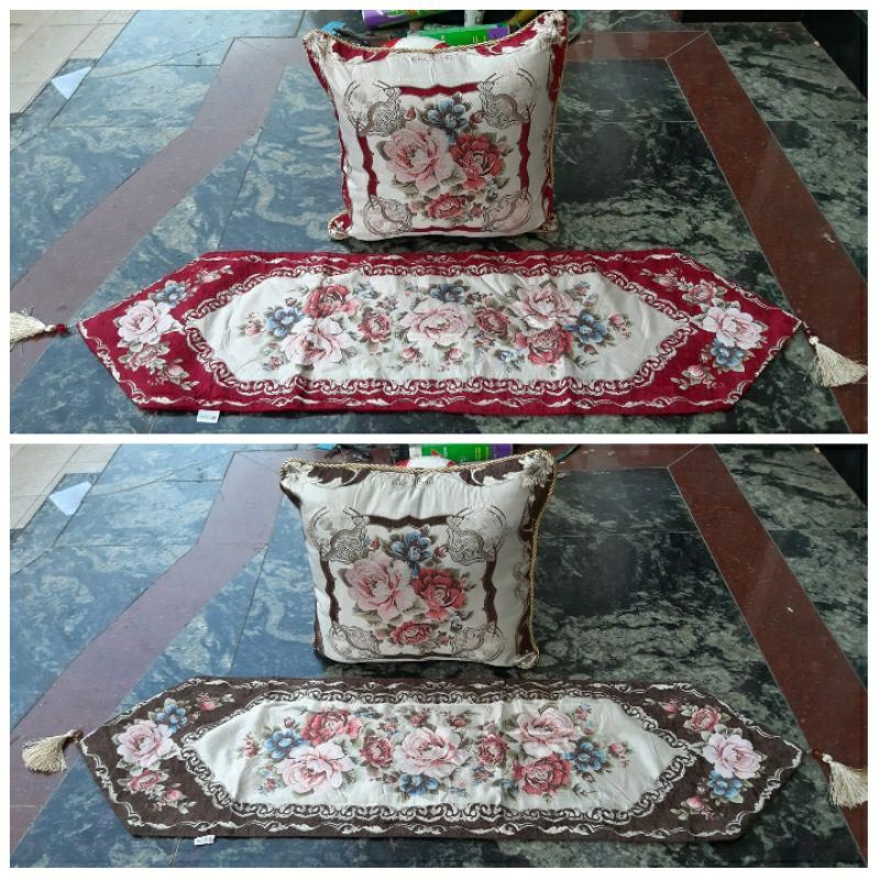 Sarung Bantal Set Sofa Belgie Ukuran 45x45 cm Mewah Premium Impor Gaya Eropa