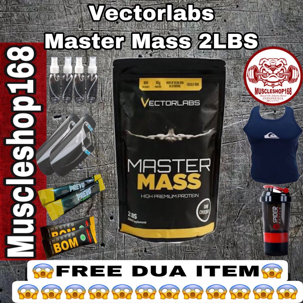 Master Mass Vectorlabs 2 lb Susu Gym Fitness Penambah Berat Badan