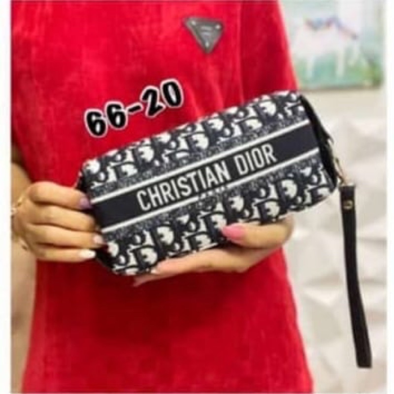 Terbaru Clutch Tabung Dior Mirror Premium Pouch Pria/Wanita Limited Edition Mirror Quality