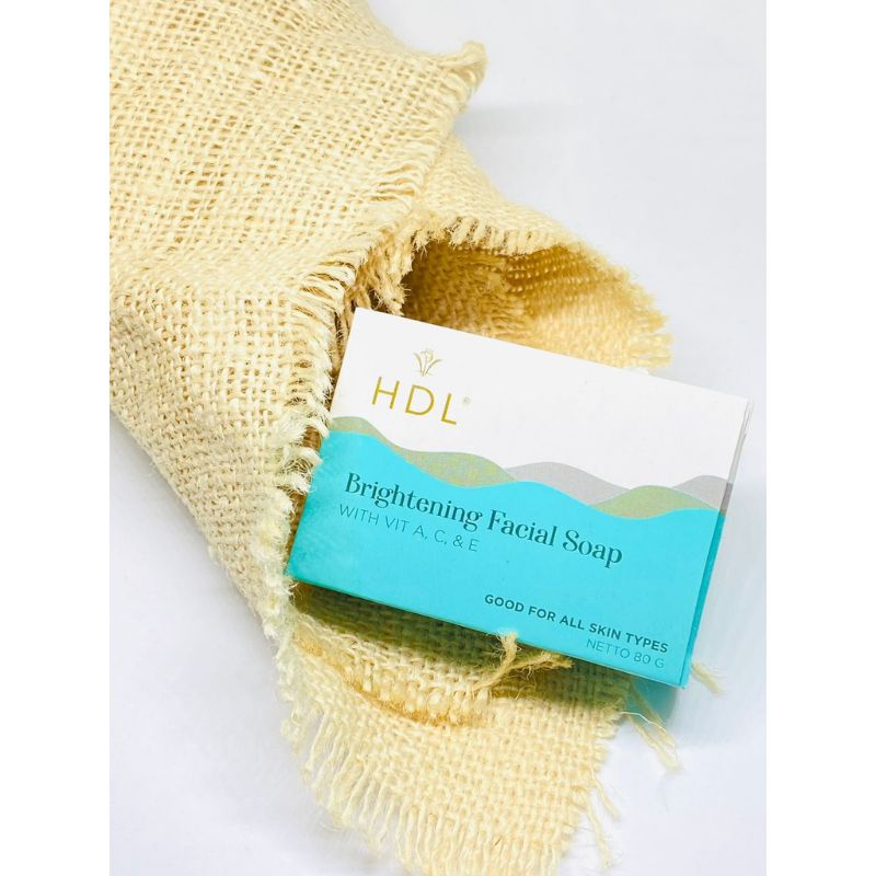HDL BRIGHTENING FACIAL SOAP,sabun wajah 80gr