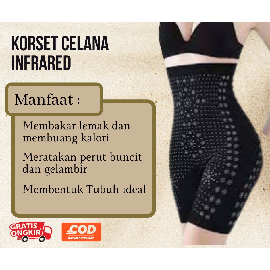 Korset Celana sorex Infrared 3 In 1 Pelangsing dan Pembakar Lemak Juga Kalori Pada Tubuh dan Membuat tubuh lebih Indah Original 100%