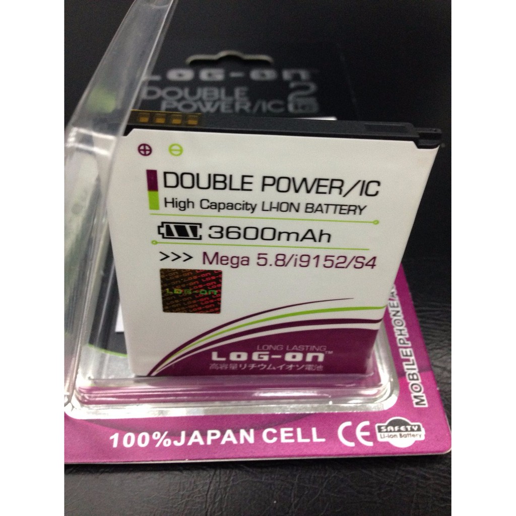 Baterai Samsung Galaxy S4 I9500 3600Mah Dobel Power Log On lishanty