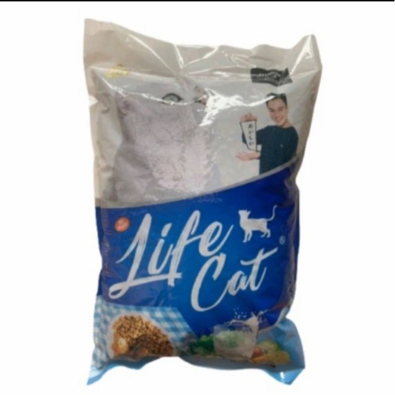 Life Cat Dry Food 1kg - Makanan Kucing Life cat 1kg