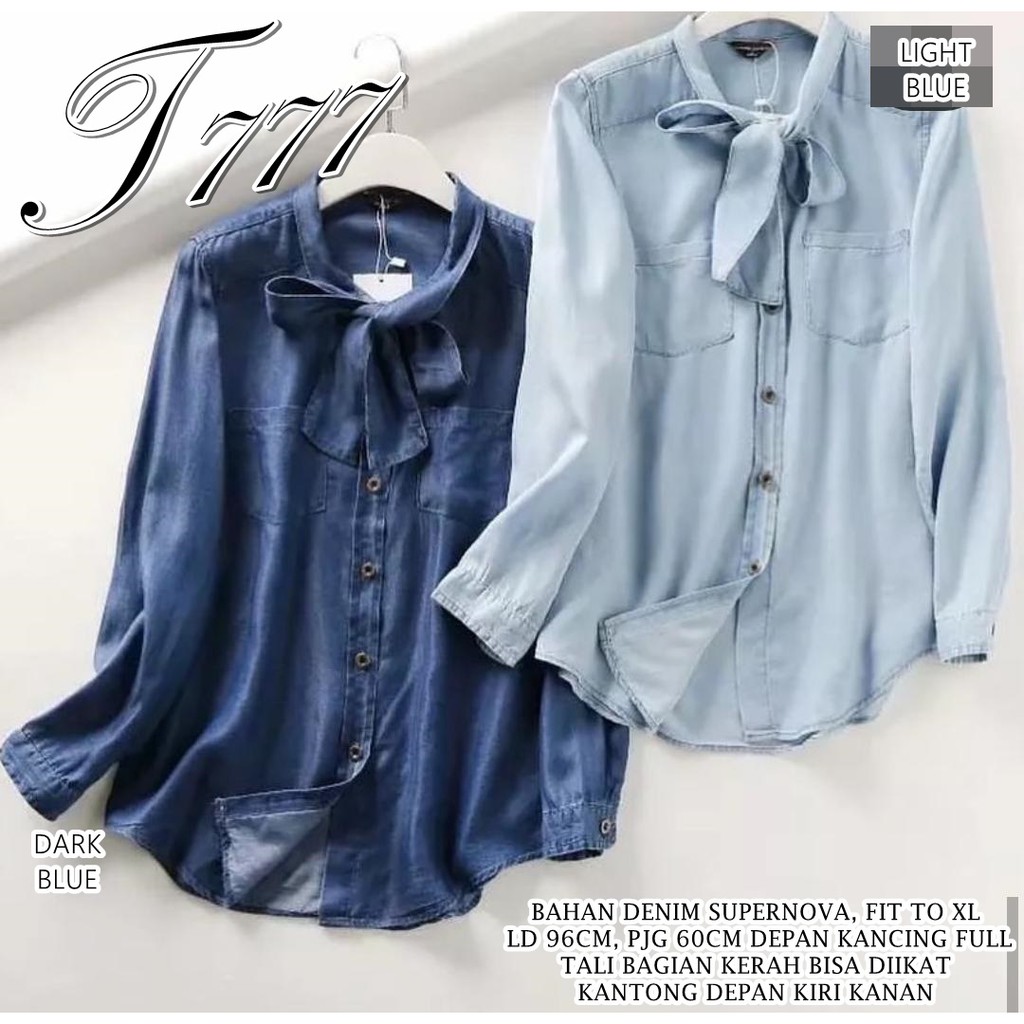 denim girls shirt