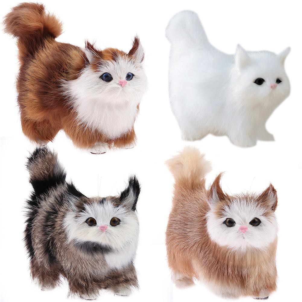 Mainan Boneka Plush Kucing Elektrik dengan Suara untuk Mainan Boneka Plush Kucing Elektrik dengan Suara untuk