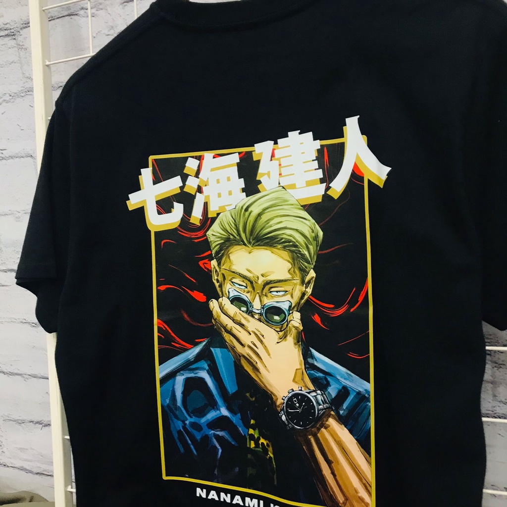 Kaos Nanami Kento Anime Manga Jujutsu Kaisen Premium Unisex