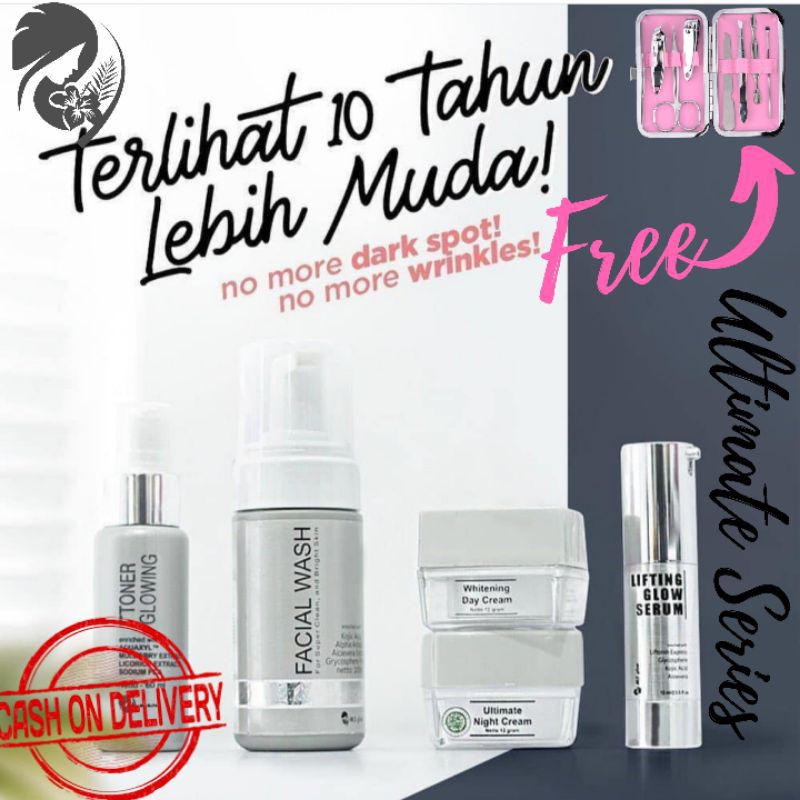 Ms glow ultimate series / ms glow ultimate series original/paket ultimate ms glow/paket flek ms glow