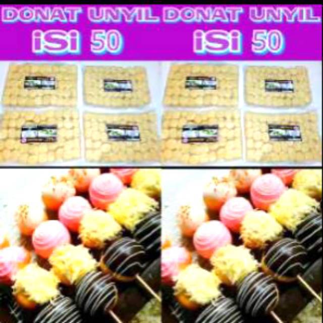 

DONAT KENTANG UNYIL ISI 50